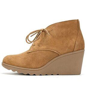 White Mountain Women's Kahlua Wedge Ankle Booties